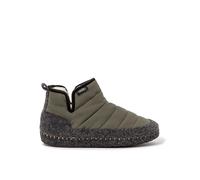 Nuvola Zapatillas de casa unisex con suela de goma. Verde militar 40