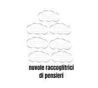 Nuvole raccoglitrici di pensieri: Puoi raccogliere nelle nuvole i tuoi pensieri che diventeranno parole