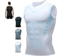 Nuvraa V2 Compression Vest, 2025 New EvolvOff V Men Shaper Shirt,Feel The Power of Confidence, Energy & Strength (1-Pcs-C, L)