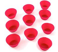 NUWAVE Bolsas reutilizables de silicona para cupcakes - Juego de 10
