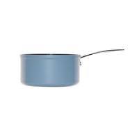 Nuwave Cacerola 2,8L en Cerámica Antiadherente Duralon Blue en Azul Acogedor, sin PFAS, Compatible con Inducción, Apta para Lavavajillas y Horno, Asas Stay Cool, Resistente a los Arañazos