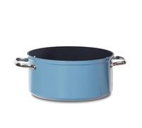 Nuwave Olla 4,7L en cerámica antiadherente azul Duralon, sin PFAS, compatible con inducción, apta para lavavajillas y horno, resistente a los arañazos con infusión de diamante