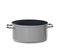 Nuwave Olla 4,7L en Cerámica Antiadherente Duralon Blue en Gris, sin PFAS, Compatible con Inducción, Apta para Lavavajillas y Horno, Asas Stay Cool, Resistente a los Arañazos
