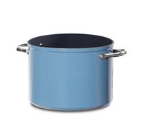 Nuwave Olla 7,6L en Cerámica Antiadherente Duralon Blue en Azul Acogedor, sin PFAS, Compatible con Inducción, Apta para Lavavajillas y Horno, Asas Stay Cool, Resistente a los Arañazos