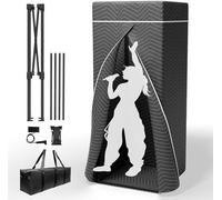 NUWJBYE Cabina vocal portátil, cabina de grabación sin eco, escudo a prueba de sonido, cabina de aislamiento plegable con bolsa de viaje para voz, podcasting, música, estudio en casa