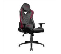 Nuwo DoXx - Silla Gaming ergonómica, Silla de Ordenador para Ordenador de Videojuegos, Oficina, reposabrazos 2D, Respaldo y Altura Ajustable, Soporte Lumbar y reposacabezas, 120 kg, Rojo