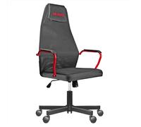 Nuwo Grid - Silla de Gaming giratoria, Ajustable en Altura, Silla de Escritorio y Oficina ergonómica, Asiento y Respaldo Transpirable, Capacidad de Carga 110 kg, Color Rojo