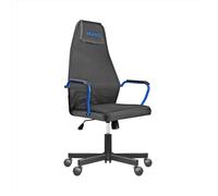 Nuwo Grid - Silla de Gaming giratoria, Ajustable en Altura, Silla de Escritorio y Oficina ergonómica, Asiento y Respaldo Transpirable, Capacidad de Carga 110 kg, Azul