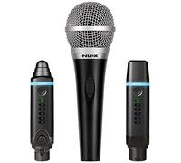 NUX | B-3 Plus Mic Bundle - Sistema de micrófono inalámbrico de 2.4 GHz