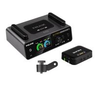 NUX B-7 Pro - Sistema de monitor intraural inalámbrico estéreo, audio estéreo de 24 bits y 48 kHz, sin interferencias de 2,4 GHz, configuración automática