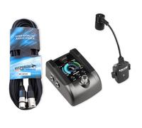 Nux B6-Pro - Sistema de micrófono inalámbrico para instrumentos de viento con cable keepdrum