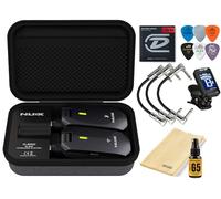 NUX C-5RC - Sistema de guitarra inalámbrico de 5.8 GHz, transmisor y receptor, coincidencia automática, estuche de carga con cable Tonebird MXR