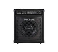 NUX DA-30BT Altavoz de batería, amplificador de monitor personal, 30 vatios, portátil, Bluetooth para kits de batería electrónica