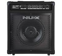 NUX DA-30BT - Altavoz de batería para monitor personal (30 W, portátil, Bluetooth, para batería electrónica)