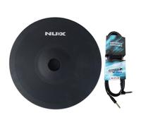 Nux DM8-Cymbal - Almohadilla para platillos (12 pulgadas, con cable keepdrum)