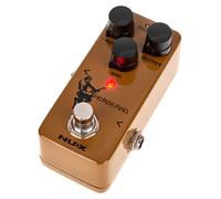 Nux NOD-1 Horseman Overdrive Pedal, Pedal de Efectos para Guitarra Eléctrica (2 Modos, 3 Controles: Ganancia, Agudos, Salida, True Bypass/Buffer Bypass, Alimentación: 9V punta negativa), Oro