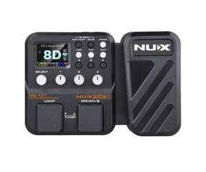 NUX MG-101 - Pedal de efectos múltiples, 25 modelos de amplificador clásicos, 512 muestras de resolución IR, 46 efectos, transmisión en directo fácil