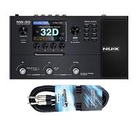 Nux MG-30 Guitar Modeling MultiEffektgerät + keepdrum Klinkkabel