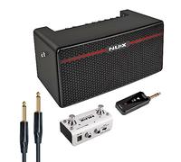 Nux Mighty Space - Amplificador inalámbrico para guitarra y bajo + cable jack keepdrum
