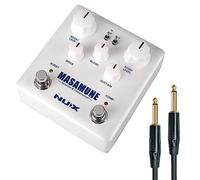 Nux NBK-5 Masamune Booster y Compresor Dispositivo de Efecto Pedal para Guitarra + Cable Jack Keepdrum