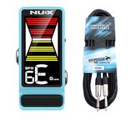 Nux NTU-3 MKII Flow Tune - Afinador con cable jack keepdrum, color azul