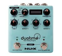 NUX Pedal de retardo doble y función de looper