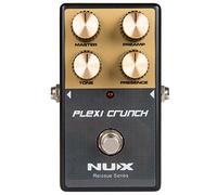 NUX Plexi Crunch Pedal de efecto de distorsión de guitarra de alta ganancia, tono de distorsión clásico británico de alta ganancia