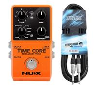 Nux Time Core Deluxe MKII Delay Pedal Hall - Dispositivo de efecto Hall + cable jack keepdrum