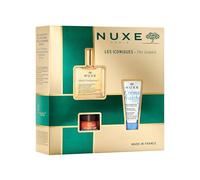 Nuxe Cofanetto Gli Iconici Olio 50ml + Balsamo Labbra 15g + Crema Viso 30ml