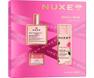Nuxe Cofre Best Seller Floral - Huile Prodigieuse + Agua Micelar + Bálsamo Labios