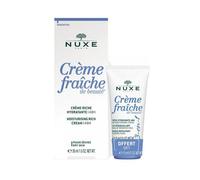 Nuxe Crème Fraîche de Beauté Crema Rica Hidratante 48h 30ml + 3 en 1 15ml