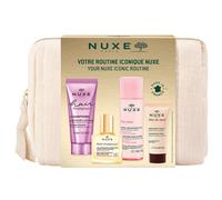 NUXE Essentials, formato de viaje (agua limpiadora 50 ml + champú 30 ml + aceite 10 ml + crema de manos 15 ml)