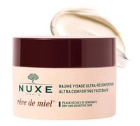Nuxe Face Rêve de Miel Bálsamo facial ultra reconfortante 50 ml | Bálsamo facial rico con miel para nutrir, calmar y reparar la piel seca y sensible, protege del viento y el frío
