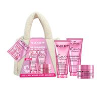 NUXE Hair Prodigieux Rutina (champú 200 ml + acondicionador 200 ml + bálsamo 200 ml + goma para el pelo)