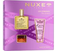 Nuxe Huile Prodigieuse Aceite Seco Multiusos Rostro, Cuerpo, CabelloHuile Prodigieuse 50mL Hair Prodigieux Champú 50mL Rêve de Miel Bálsamo 15g