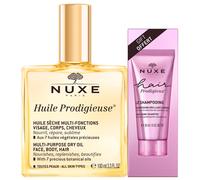 NUXE Huile Prodigieuse Set de aceite seco + champú (aceite 100 ml + champú 30 ml)
