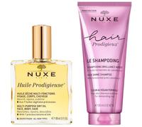 Nuxe Prodigieuse Huile 100 ml + Champú Brillo Sublime 200 ml