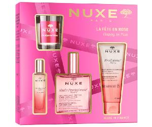 Nuxe Prodigieux Florale Gel Ducha 100 ml + Huile 100 ml + Floral Le Parfum 15 ml + Vela