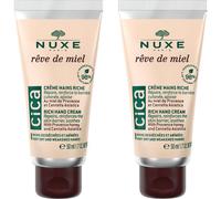 NUXE Crema de manos Rêve de Miel CICA Rica 2 x 50 ml
