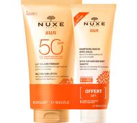 Nuxe Sun Leche Solar Fundente SPF50 150 ml + Champú-Gel de Ducha After Sun 100 ml