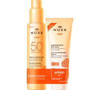 Nuxe Sun Spray Solar Delicioso SPF50 150ml + Champú-Gel de Ducha After Sun 100ml