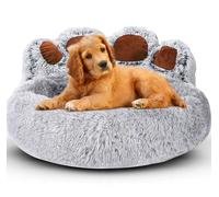 NUXIE® PREMIUM Cama para perro gato alfombra parque cama almohada suave shaggy xl 55 cm