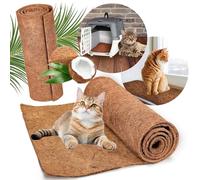 NUXIE® PREMIUM estera de coco lecho jaula soporte rascador para conejo gato xxl 60x100cm