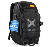 NUXION | Mochila Táctica 37L Impermeable y Resistente | Para Crossfit, Hyrox y Senderismo | Sistema MOLLE, +20 Compartimentos y Portátil 15,6" | Mochila Deportiva Unisex