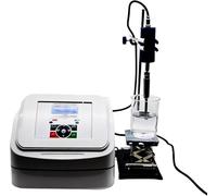 Nuxyyds Homogeneizador Digital Portátil De 800 W, Dispersor Emulsionador De Laboratorio con Sonda De Titanio, 2 Modos, Temporizador De 1 S a 99 H, Disruptor Celular para Biología E Industria 2mmProbe