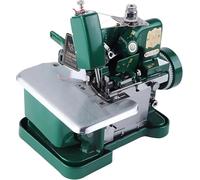 Nuxyyds Máquina De Coser Eléctrica Overlock, Remalladora Y Máquinas Overlock con Capacidad De 3 Puntadas, Costura Eléctrica Portátil para El Hogar para Dobladillo Y Costura, 3000 Puntadas/Min Green