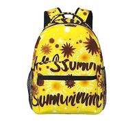 NUYFVG Green Clever Monkey Print - Mochila de viaje escolar, mochila de viaje para la escuela, regalo de vuelta a la escuela, bolsa de viaje casual, para hombres y mujeres, Goodlooking Hello Nice