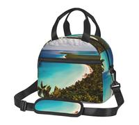 NUYFVG Island of Cuba - Lonchera reutilizable aislada para adultos, para el trabajo, viajes, mujeres y hombres
