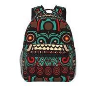 NUYFVG Sugar and Skulls Day of the Dead Dragon Totem - Mochila casual ligera de viaje universal para laptop, Como se muestra en la imagen, Talla única