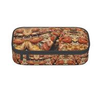 NUYFVG Tasty Pizza - Estuche especial para lápices, gran capacidad, puede contener bolígrafos, lápices y accesorios pequeños